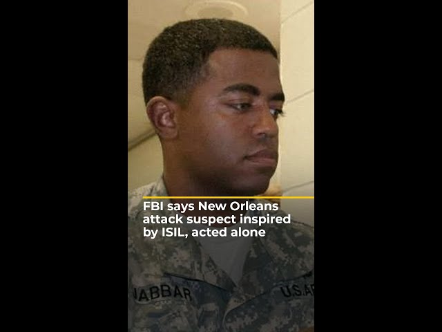 ⁣FBI says New Orleans New Year attacker inspired by ISIL, acted alone | AJ #shorts