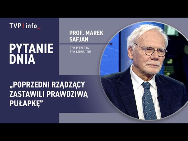 ⁣"Kunktatorstwo". Sędzia Safjan o PKW i pułapkach poprzedniej władzy | PYTANIE DNIA