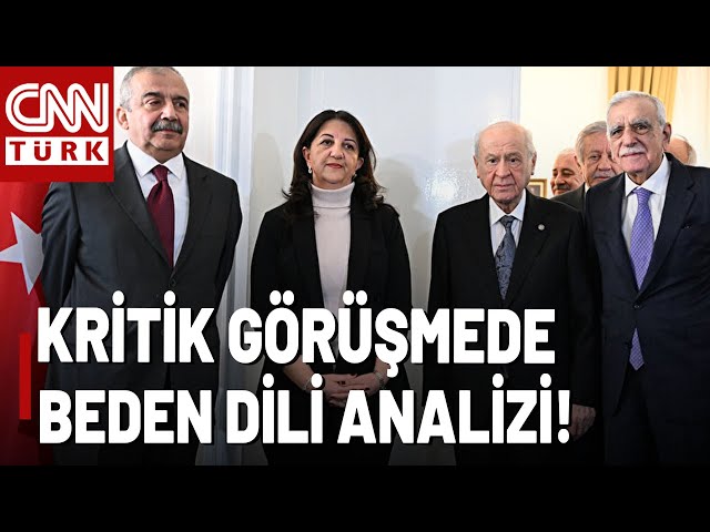 ⁣Bahçeli-DEM Parti Heyeti İle Görüştü! Beden Dilleri Ne Anlatıyor?