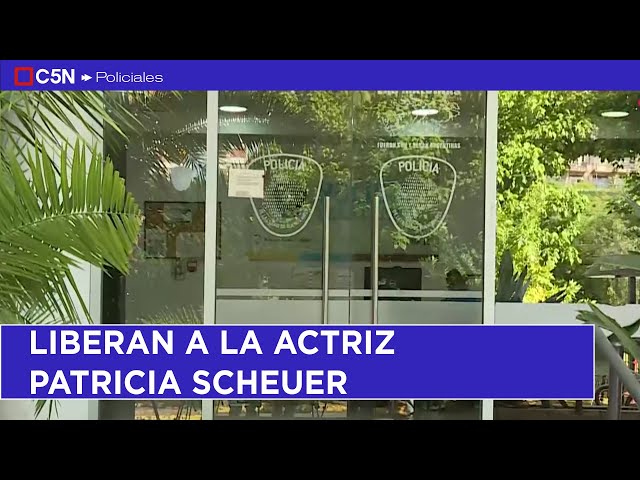 ⁣LIBERAN a PATRICIA SCHEUER: la actriz declaró que "NO RECUERDA NADA" y fue EXCARCELADA