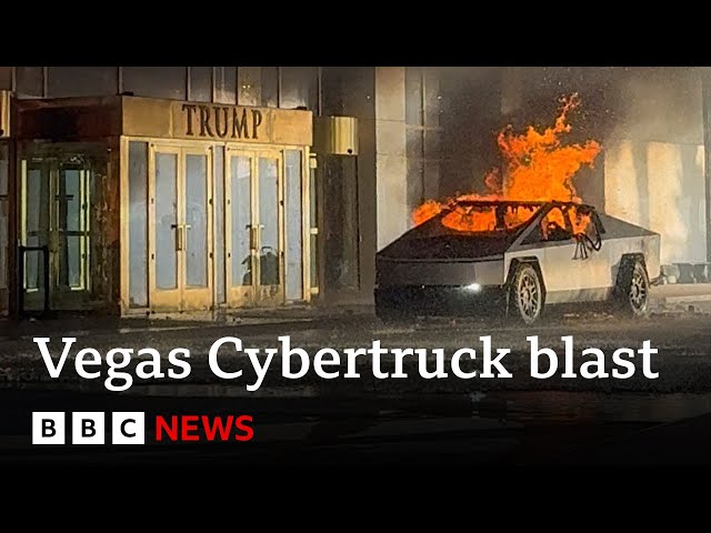 ⁣New Orleans suspect and Vegas Cybertruck driver served at same military bases, say police | BBC News