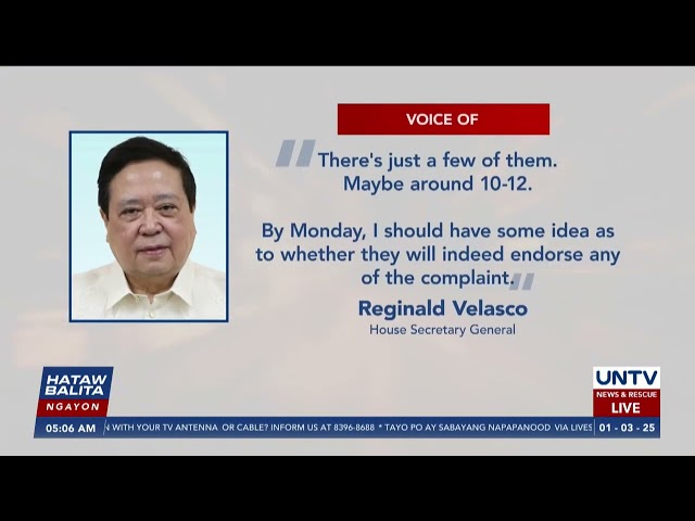 ⁣Ika-apat na impeachment vs. VP Sara Duterte, posibleng ihain