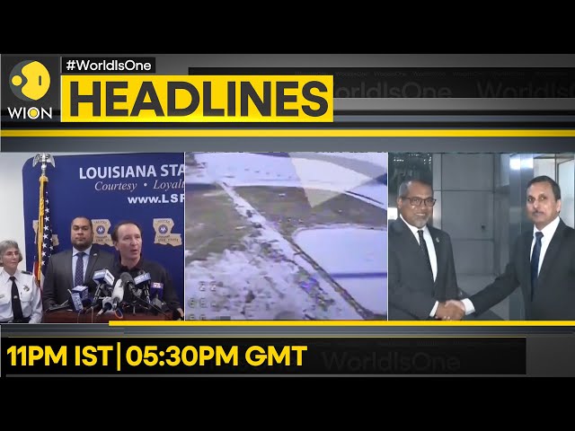 ⁣Drone Strikes By Russia, Ukraine | Maldives Foreign Minister In India | WION Headlines