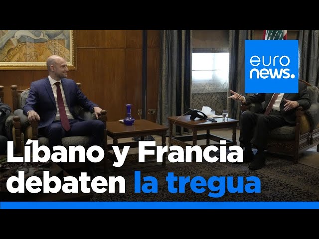 ⁣Líbano y Francia debaten el "incumplido" acuerdo de alto el fuego con Israel