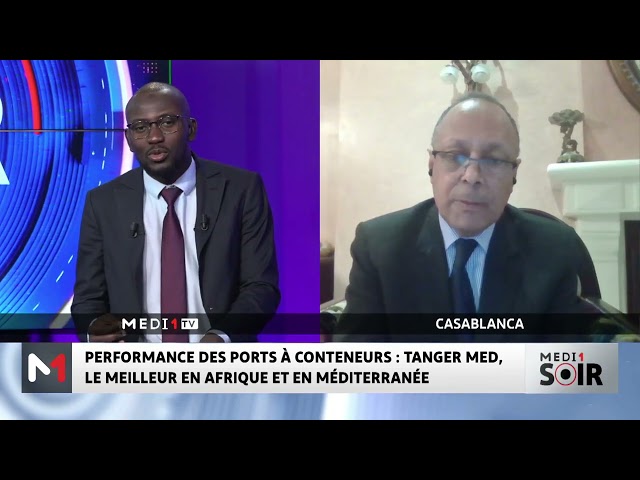 ⁣Ports à conteneurs : Tanger Med, le meilleur en Afrique et en Méditerranée