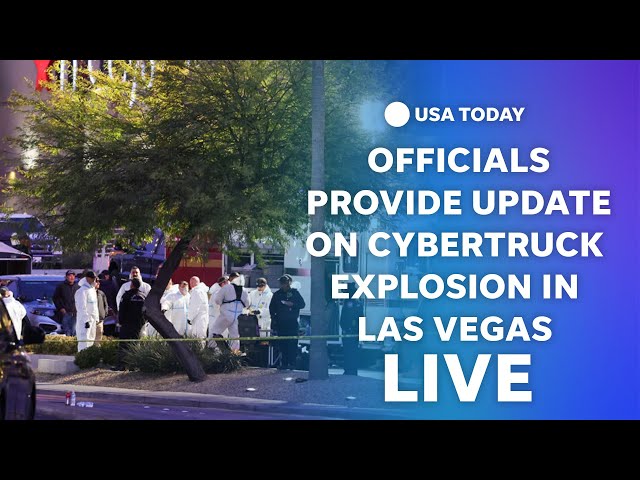 ⁣Watch live: Officials provide update on Las Vegas Cybertruck explosion