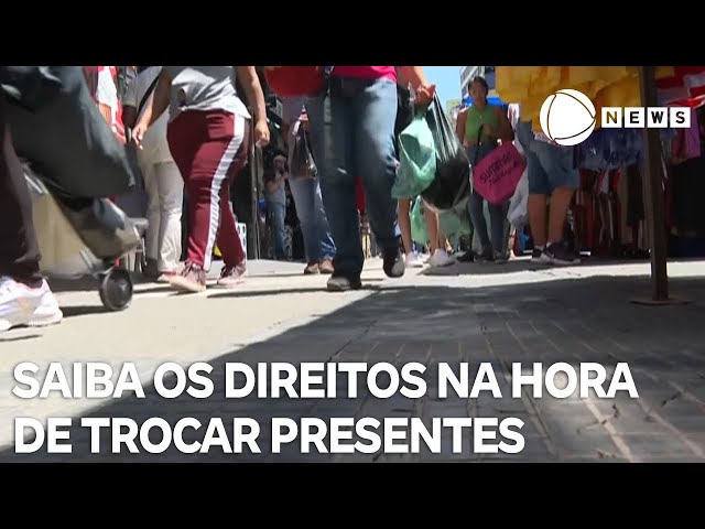 ⁣Conheça os direitos na hora de trocar presentes