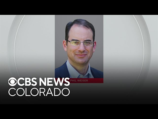 ⁣Phil Weiser announces run for Colorado governor in 2026