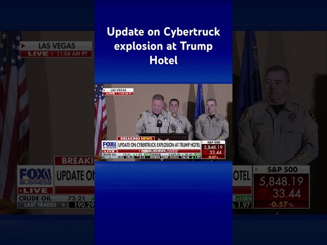 ⁣Las Vegas authorities identify name of Cybertruck driver #shorts