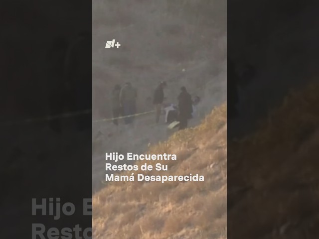 ⁣Hijo encuentra restos de mujer desaparecida después de ir a retiro espiritual - N+ #Shorts