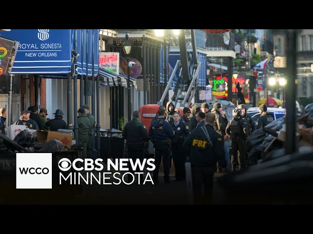 ⁣Driver who plowed through New Orleans crowd acted alone, FBI says