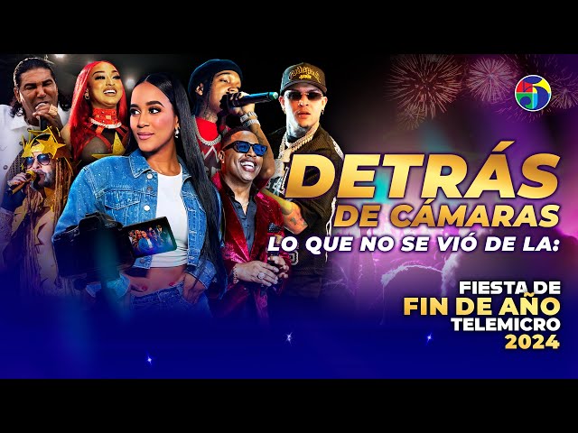 ⁣¡Momentos épicos detrás de cámaras! | Fiesta de Fin de Año Telemicro 2024