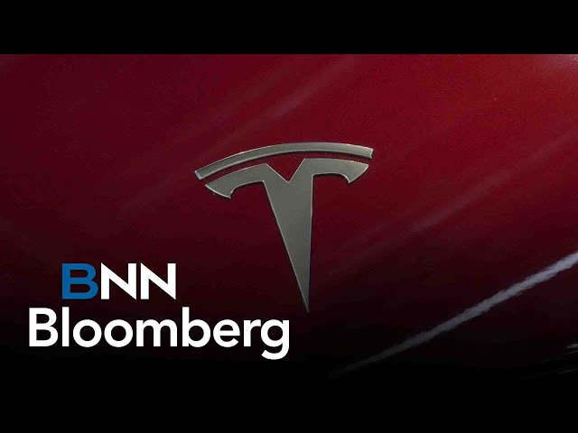 ⁣Tesla shares dip following drop in annual deliveries