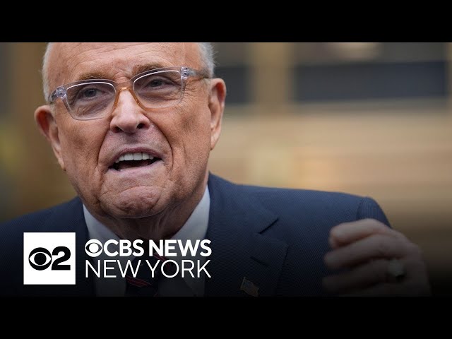 ⁣Rudy Giuliani requests virtual court appearance due to health issues