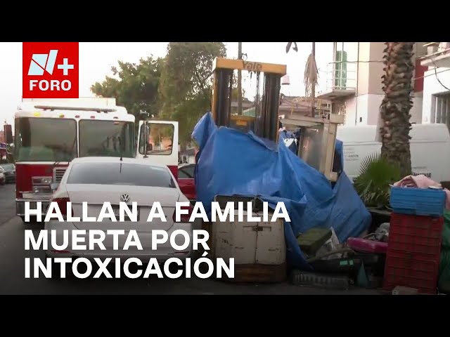 ⁣Hallan familia muerta en sala de vivienda en CDMX: Perillas de estufa estaban abiertas