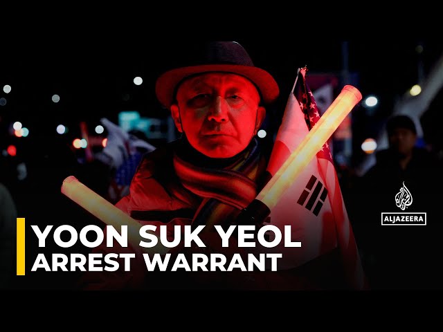 ⁣Yoon Suk Yeol arrest warrant: Police prepare to detain the impeached president