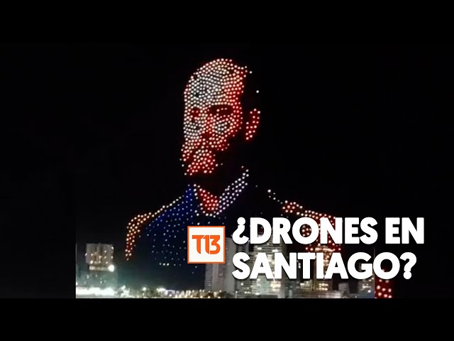 ⁣¿Es posible realizar un show de drones en Santiago?: expertos responden