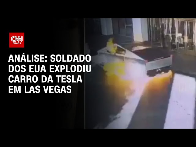 ⁣Análise: Soldado dos EUA explodiu carro da Tesla em Las Vegas | WW