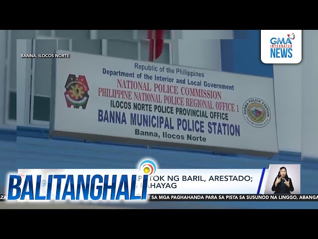 ⁣Lalaking nagpaputok ng baril, arestado; suspek, walang pahayag | Balitanghali