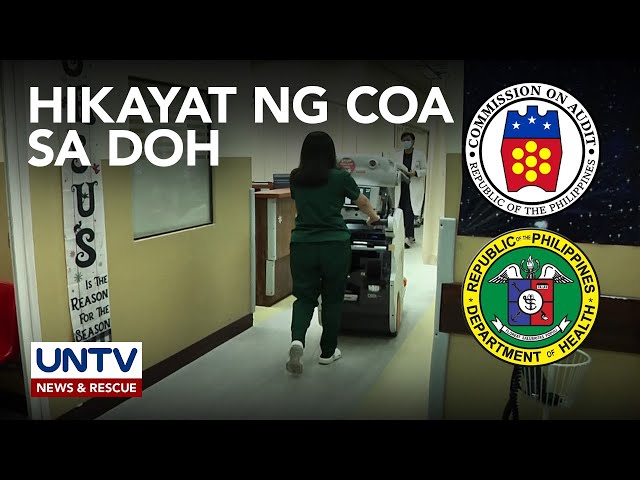 ⁣COA hinimok ang DOH na ayusin ang P1.3 bilyong hospital claims mula PhilHealth