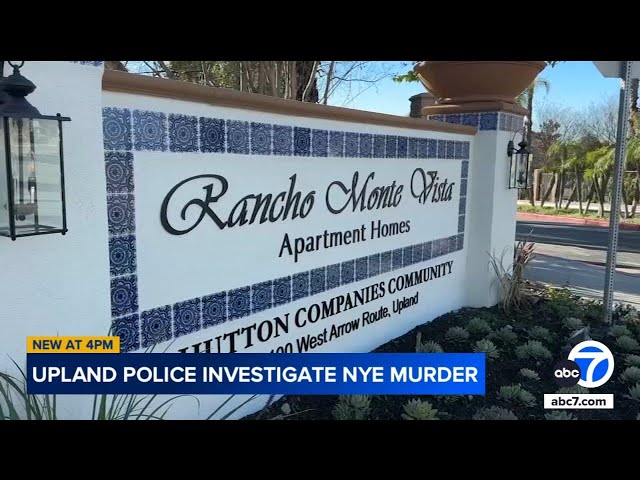 ⁣33-year-old Upland woman may have been murdered on NYE, police say