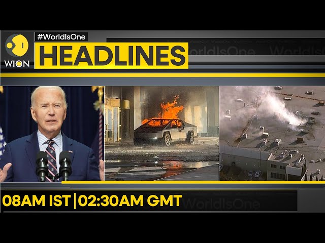 ⁣Biden Discussed Plan To Strike Iran: Reports | 2 Dead In California Crash | WION Headlines