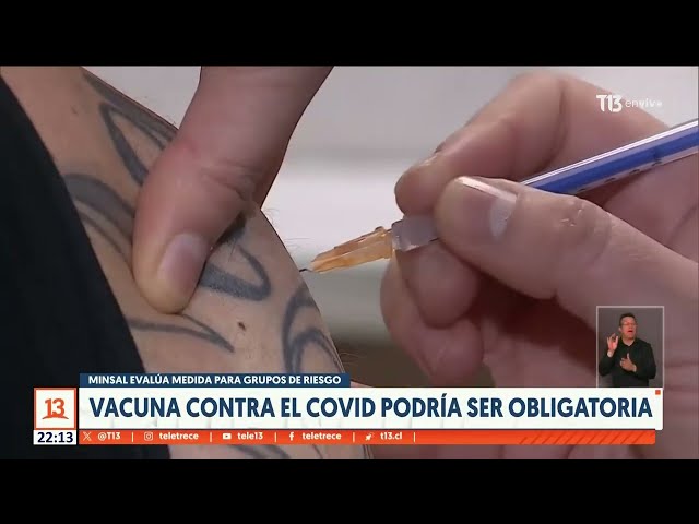 ⁣Vacuna contra el COVID-19 podría ser obligatoria: evalúan medida para grupos de riesgo