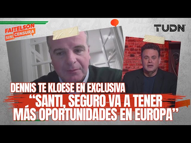 ⁣FAITELSON SIN CENSURA: Dennis te Kloese habla del paso de Santi Giménez en Europa | TUDN