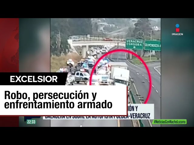 ⁣Persecución y balazos por intento de robo de tráiler en Nogales