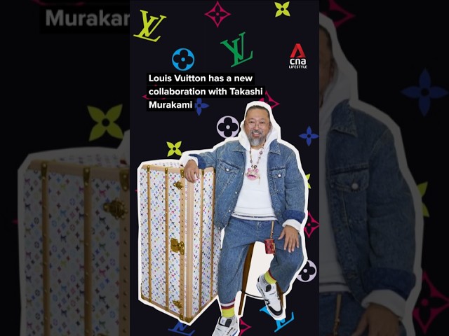 ⁣Louis Vuitton x Takashi Murakami collaborations through the years