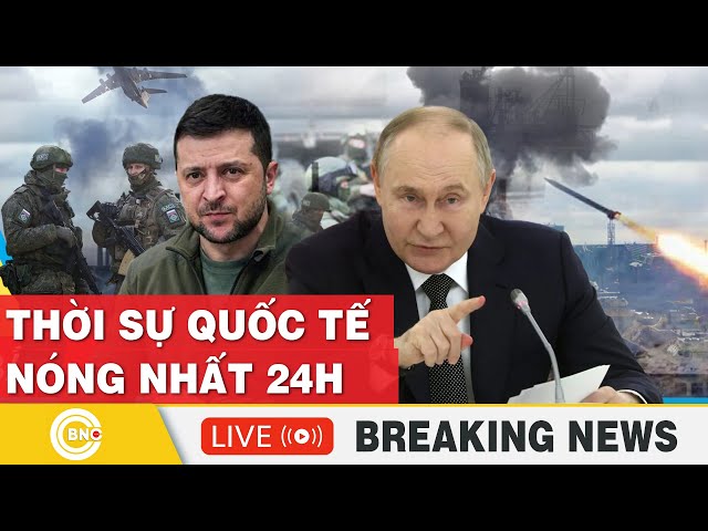 ⁣TRỰC TIẾP: Thời sự Quốc tế 3/1 | Nga–Ukraine giao tranh ác liệt tại Donetsk, căng thẳng cực độ