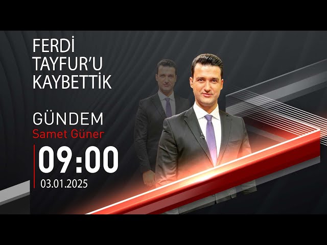 ⁣ #CANLI | Samet Güner ile Gündem | 3 Ocak 2025 | HABER #CNNTÜRK