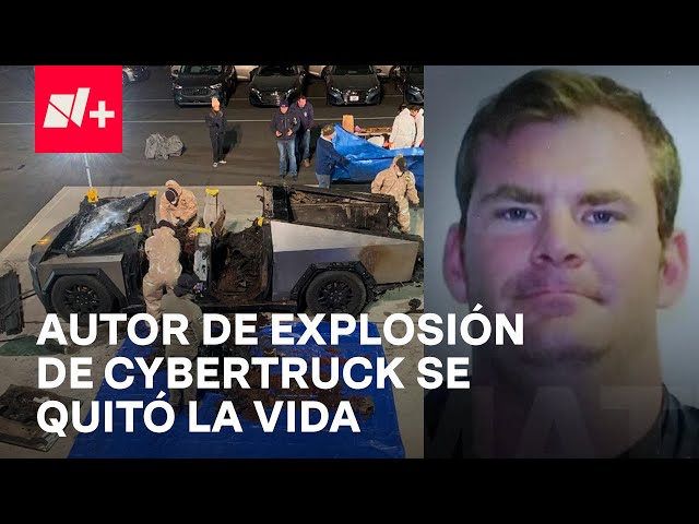 ⁣Militar viajó de Colorado a Las Vegas para explotar Cybertruck afuera de Hotel Trump - En Punto