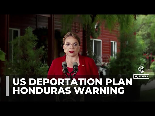 ⁣Trump's mass deportation plan: Honduras warns of shutting US military bases