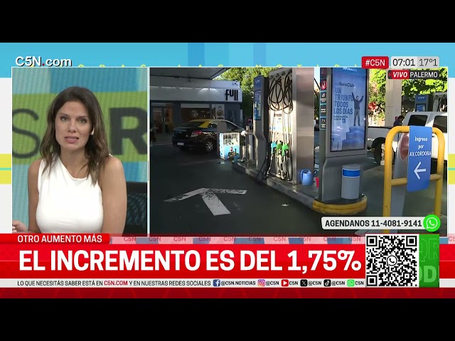 ⁣NUEVO AUMENTO en COMBUSTIBLES: DE CUÁNTO es el INCREMENTO en CADA NAFTA