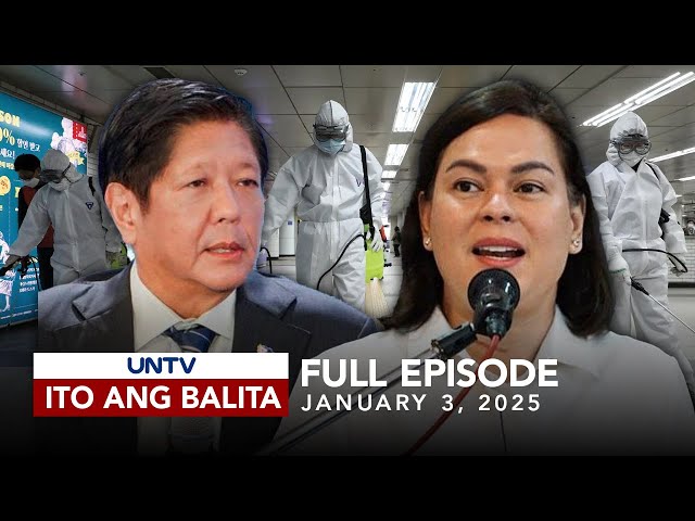 ⁣UNTV: Ito Ang Balita | January 3, 2025