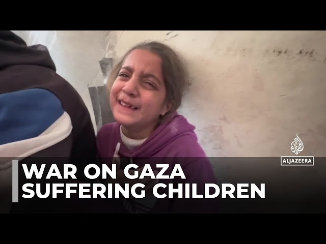 ⁣Suffering of children: War impacting mental health of Palestinian children