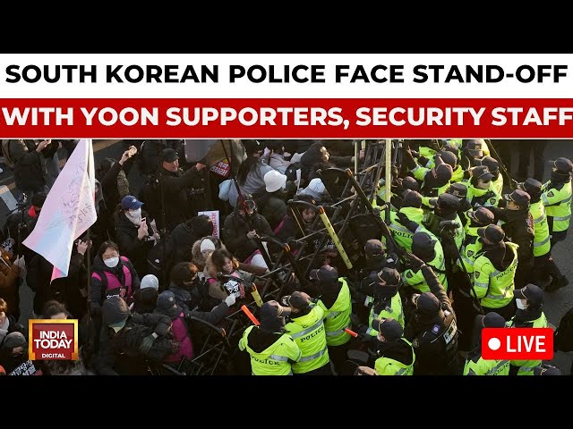 ⁣Six-Hour Standoff: Attempt To Arrest Suspended South Korean President Yoon Suk Yeol Ends In Chaos