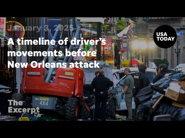 ⁣A timeline of driver's movements before New Orleans attack | The Excerpt