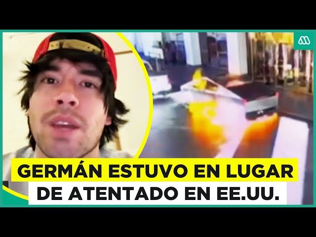 ⁣Germán Garmendia relata experiencia en lugar de atentado en Estados Unidos durante Año Nuevo 2025