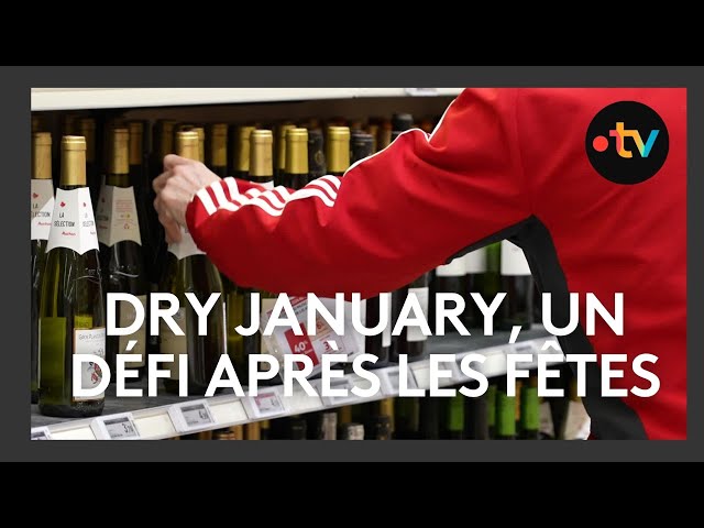 ⁣Dry January, un défi après les fêtes