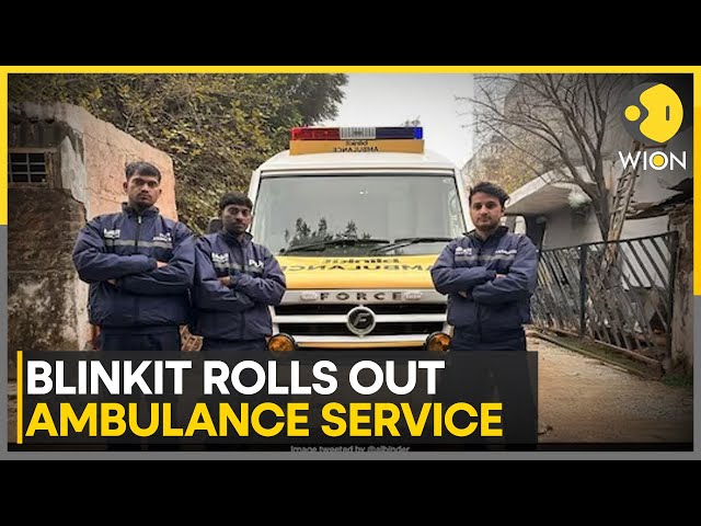 ⁣Blinkit's 10-Minute Ambulance Service In Focus | World News | WION