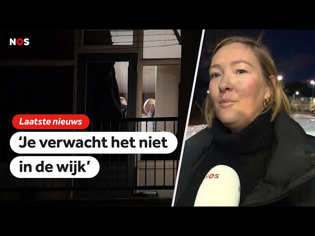 ⁣Opluchting in Rotterdamse wijk nadat verdachte van schietpartijen is opgepakt