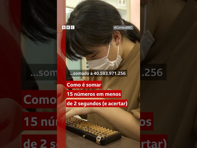 ⁣Soroban: como o ábaco virou o segredo da memória afiada de muitos japoneses #bbcnewsbrasil