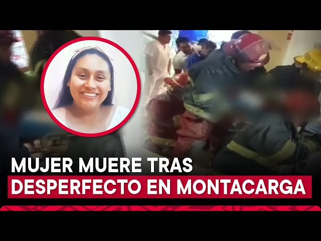 ⁣Chiclayo: madre muere tras fallos en viejo montacargas de hospital