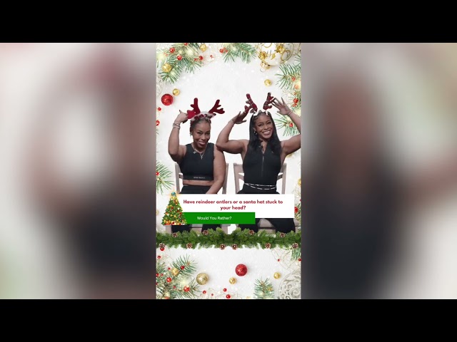 ⁣Christmas Would You Rather Featuring Blayre and Mama Benz - 12 Days of Content