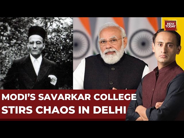 ⁣News Track With Rahul Kanwal: PM Narendra Modi's 'Savarkar' College Stirs Chaos | Ind