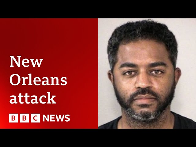 ⁣Brother of New Orleans attacker speaks to CBS | BBC News