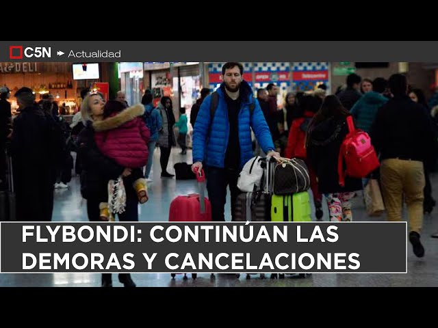 ⁣RECLAMOS de los PASAJEROS de FLYBONDI por las DEMORAS Y CANCELACIONES