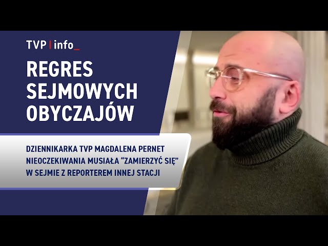 ⁣Regres sejmowych obyczajów. "Kultury trochę, blondyna"